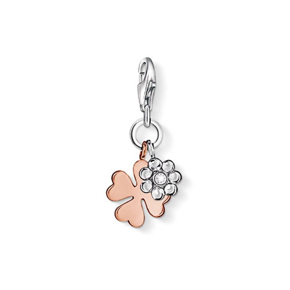 Thomas Sabo Charm Kleeblatt Zirkonia Schmid Ag